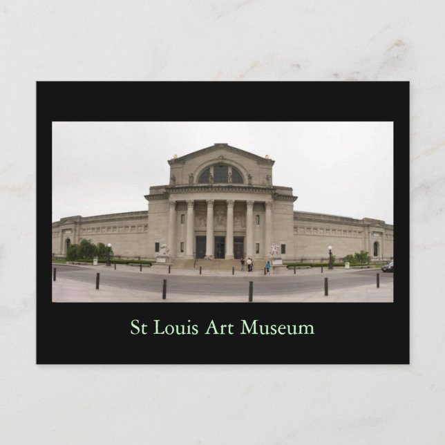 Carte Postale Musée d'Art de St Louis (Devant)