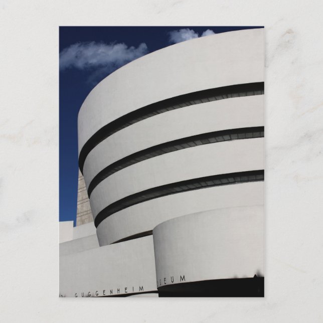 Carte Postale Musée de Guggenheim à New York City (Devant)