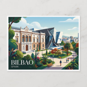 Carte Postale Musée des Beaux-Arts de Bilbao Espagne