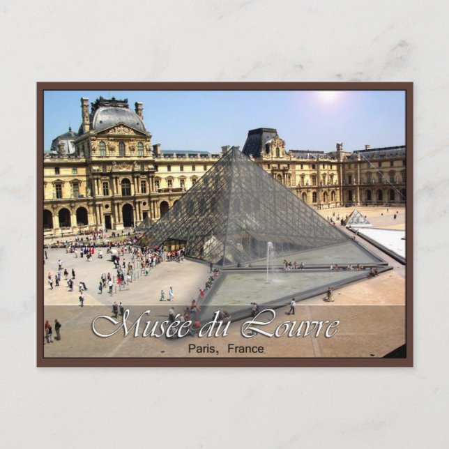 Carte Postale Musée du Louvre (Devant)