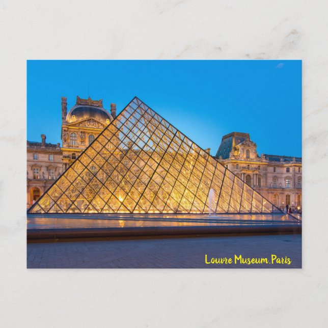 Carte Postale Musée du Louvre, Paris (Devant)