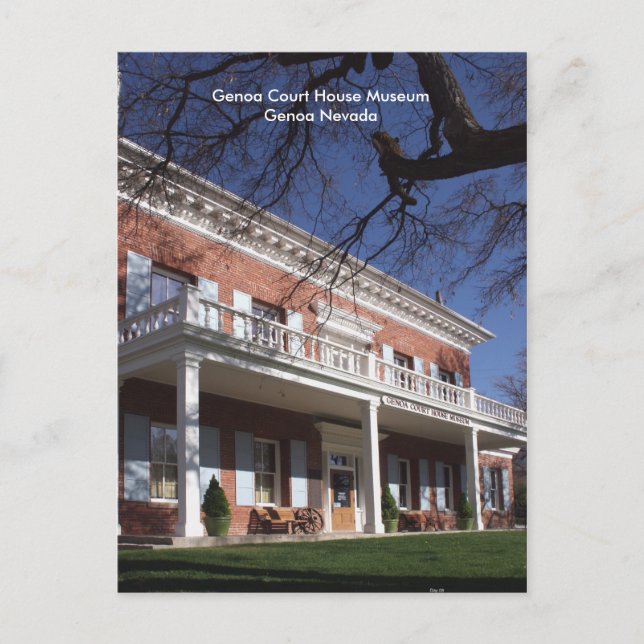 Carte Postale Musée du Palais de Gênes (Devant)