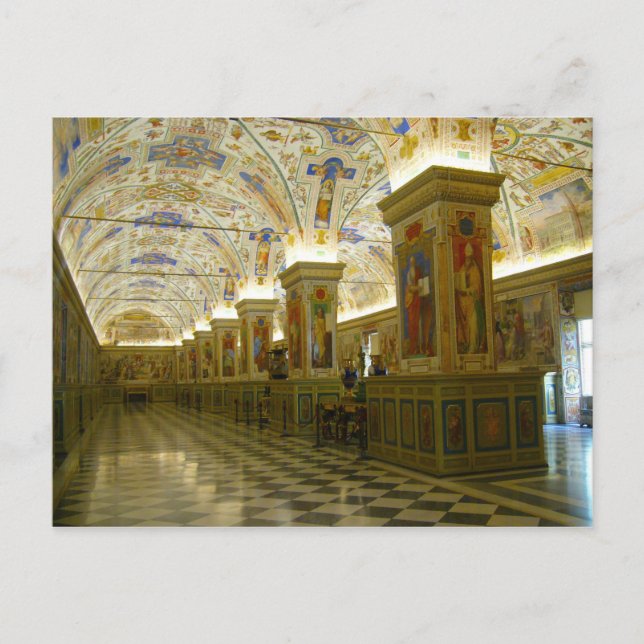 Carte Postale musée du vatican (Devant)
