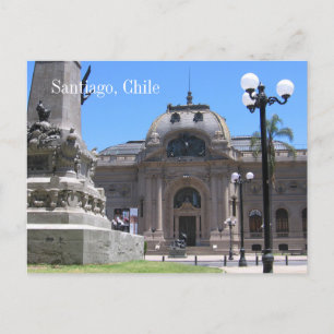Carte Postale Musée national des Beaux-Arts, Santiago, Chili