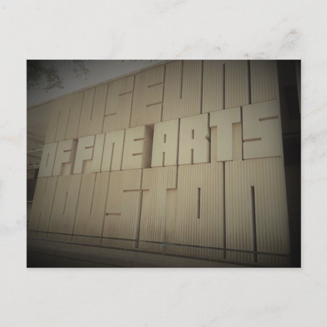 Carte Postale Museum of Fine Arts Houston TX Travel Postcard (Devant)