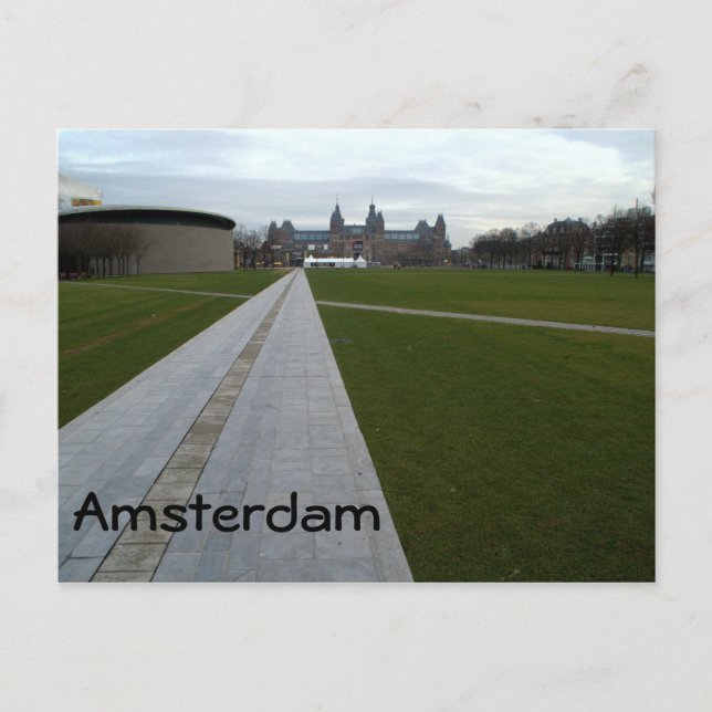 Carte Postale Museumplein, Amsterdam (Devant)