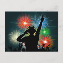 Carte postale Music DJ