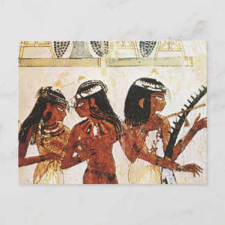 Carte Postale Musiciennes égyptiennes de femmes