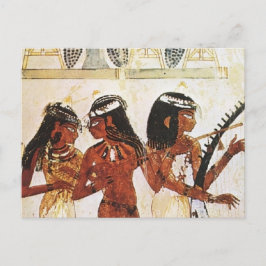 Carte Postale Musiciennes égyptiennes de femmes