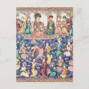 Carte Postale Musiciens et danseurs