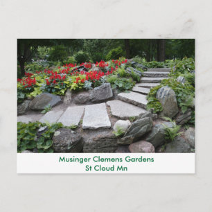 Carte Postale Musinger Clemens Garden