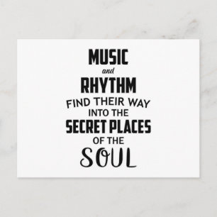 Carte Postale Musique DJ Danse Art Hip hop Guitare Rock Drôle ca