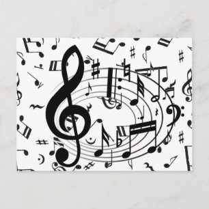 Carte Postale Musique du coeur_