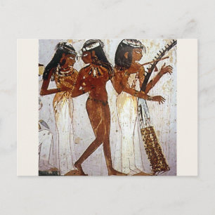 Carte Postale Musique égyptienne antique