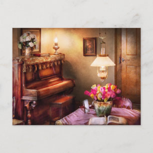Carte Postale Musique - Piano - Salle de Musique