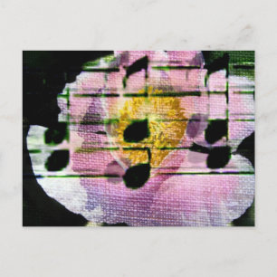 Carte Postale Musique Poppy