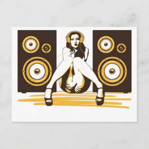 Carte Postale Musique S