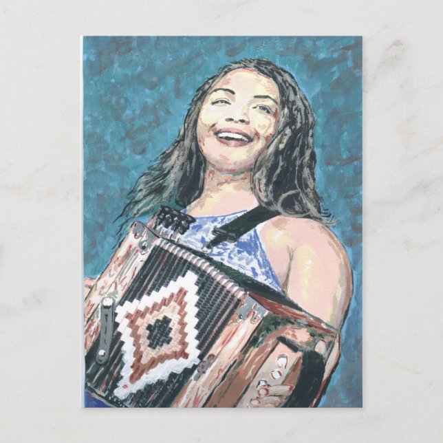 Carte Postale Musique Zydeco (Devant)
