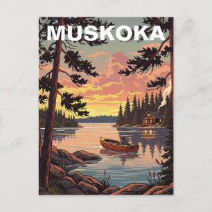 Carte Postale Muskoka Ontario Canada