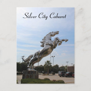 Carte Postale Mustang en argent # 2