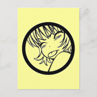 Carte Postale muuhh - mignon anime - kawaii >_<