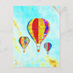 Carte Postale My Beautiful Balloons postcard