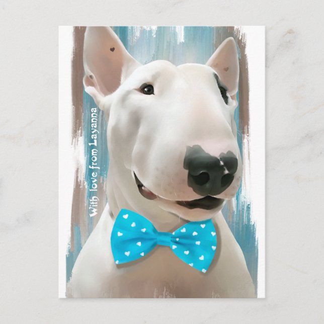 Carte Postale My Bull Terrier (Devant)