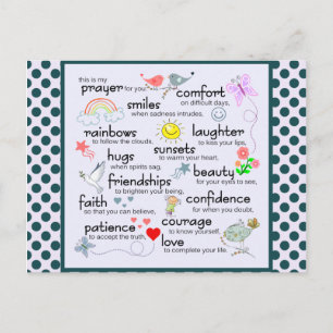 Carte Postale My Prayer For You