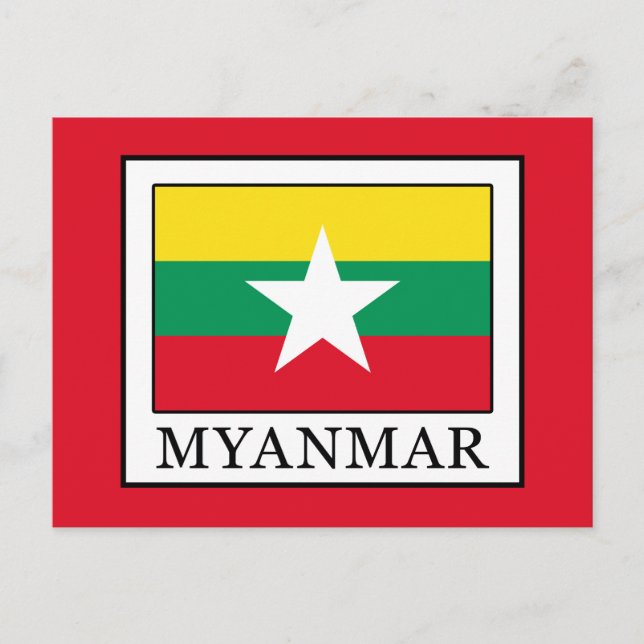 Carte Postale Myanmar (Devant)