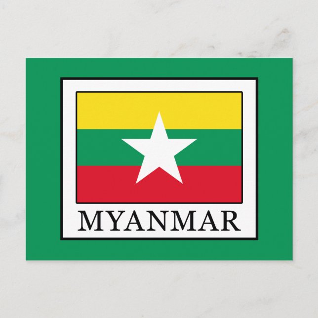 Carte Postale Myanmar (Devant)