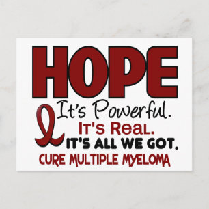 Carte Postale Myélome multiple HOPE 1