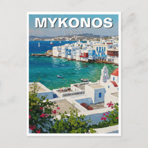 Carte Postale Mykonos Grèce Iles grecques Petite Venise