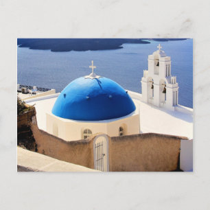 Carte Postale Mykonos Grèce Voyage Europe Tourisme Santorin