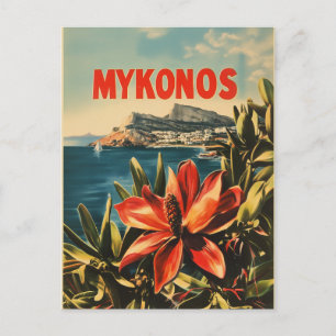 Carte Postale Mykonos vintage