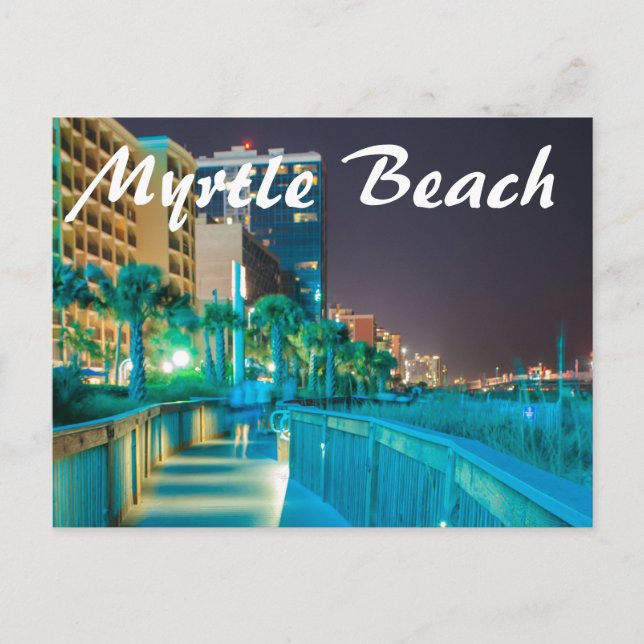 Carte Postale Myrtle Beach (Devant)