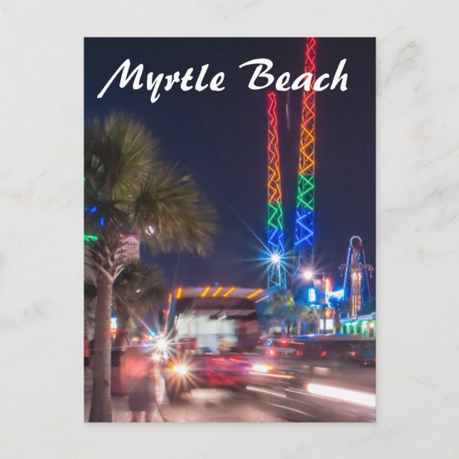 Carte Postale Myrtle Beach (Devant)