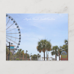 Carte Postale Myrtle Beach Caroline du Sud, Skywheel