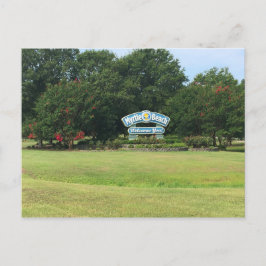 Carte Postale Myrtle Beach, Panneau de bienvenue, Caroline du Su