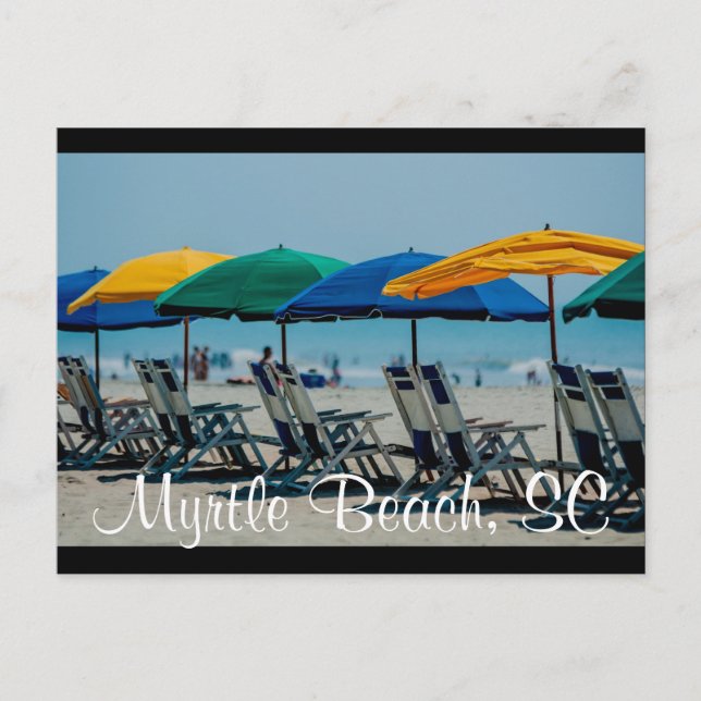Carte Postale Myrtle Beach SC (Devant)