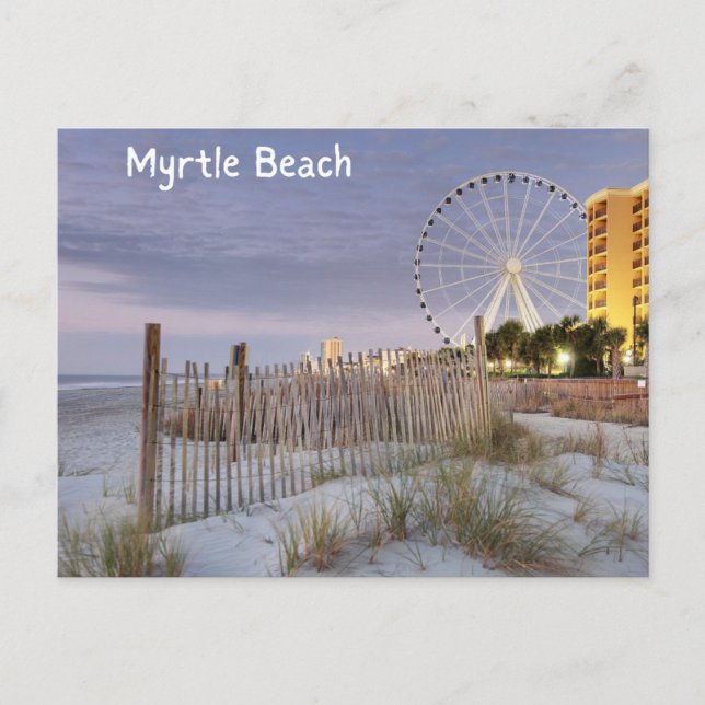 Carte postale Myrtle Beach South Carolina Bord de  (Devant)