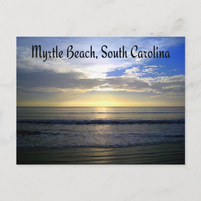 Carte postale Myrtle Beach South Carolina Sunrise (Devant)