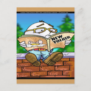 Carte Postale Mystère de Humpty Dumpty Rick London Cadeaux