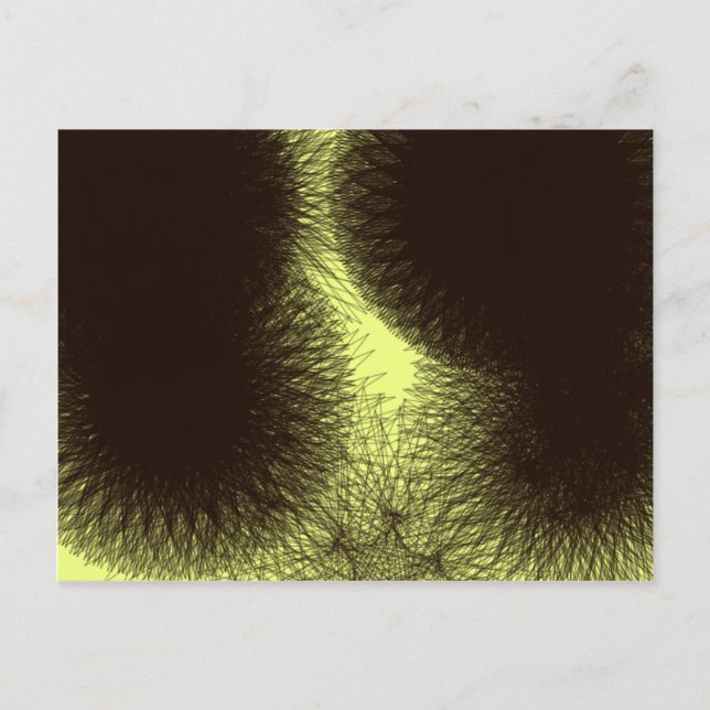 Carte Postale mystère étrange 576 art abstrait (Devant)