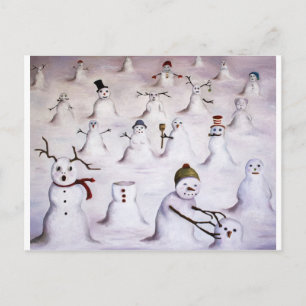 Carte Postale Mystère révélée à Snowman Hill