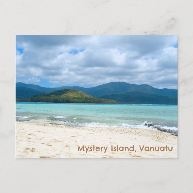 Carte postale Mystery Island, Vanuatu. (Devant)