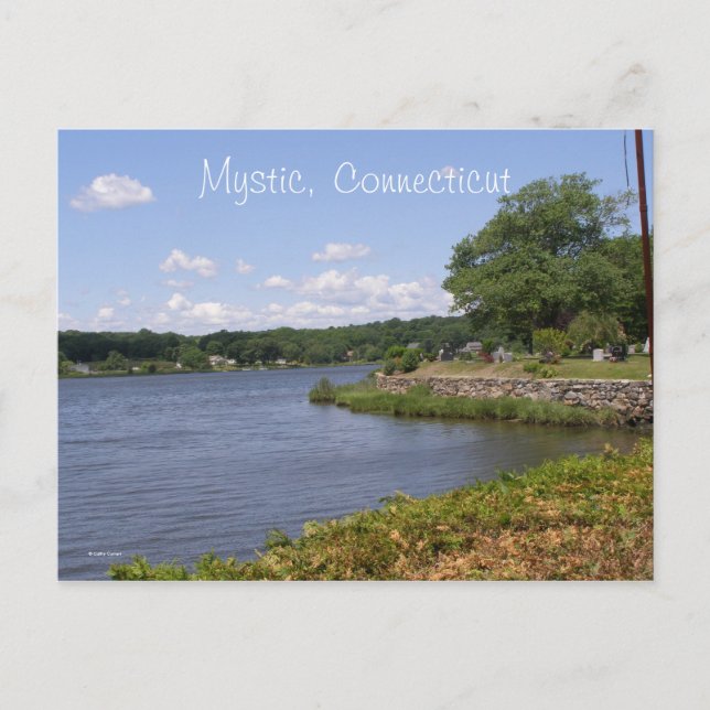 Carte Postale Mystic, Connecticut (Devant)