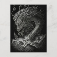 Mythologie grecque monochrome Monstre de mer Krake