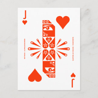 Carte Postale Mythos Kamadeva Jack of Hearts