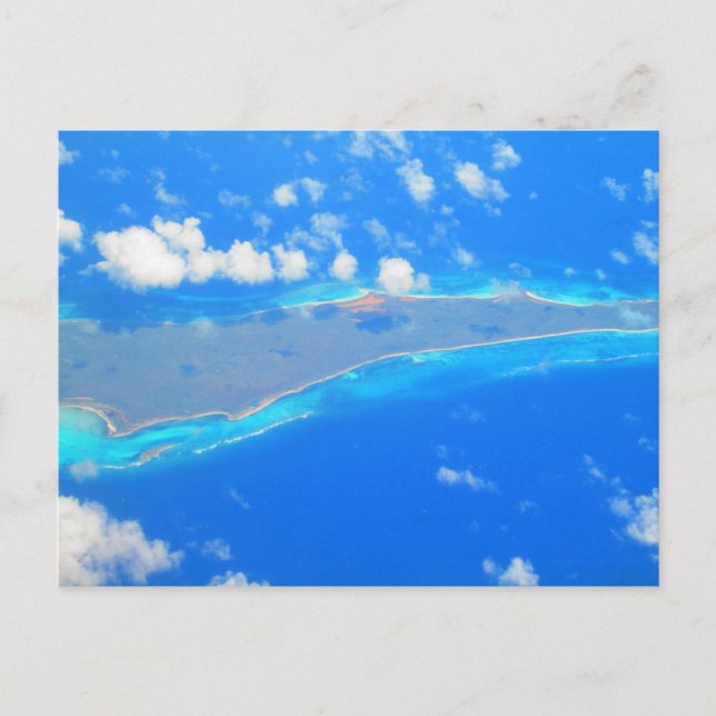 CARTE POSTALE N° 1 DE LA MER CARRIBÉENNE (Devant)