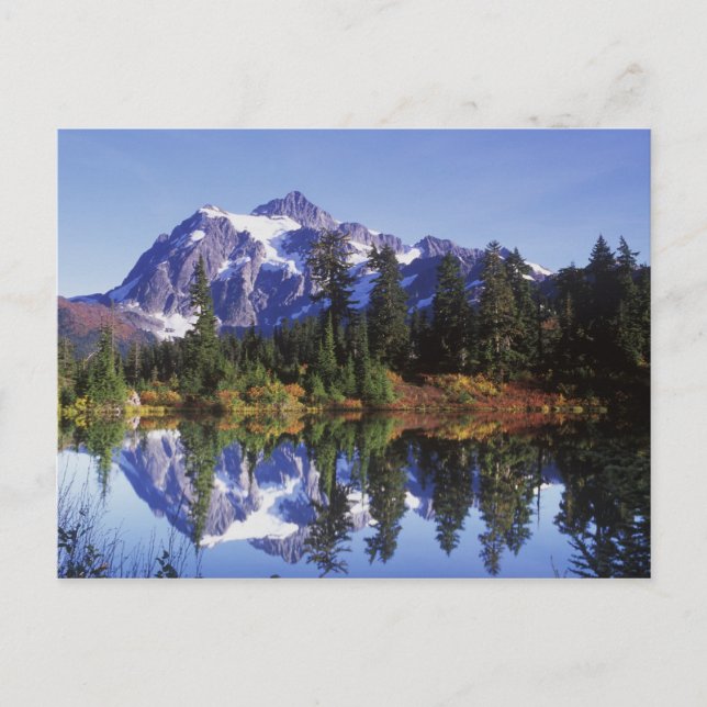 Carte Postale N.A., USA, Washington, Mt. Baker et Snoqualmie (Devant)